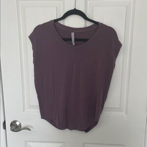 Athleta Short Sleeve Tee in Plum